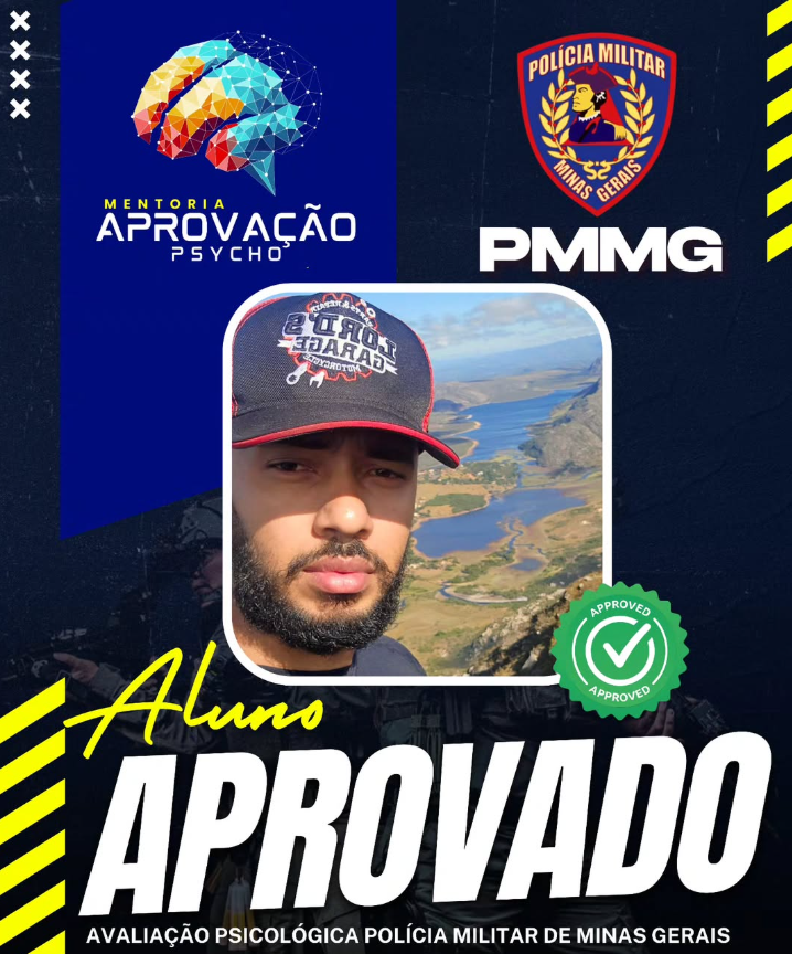[Foto do Aluno Aprovado]