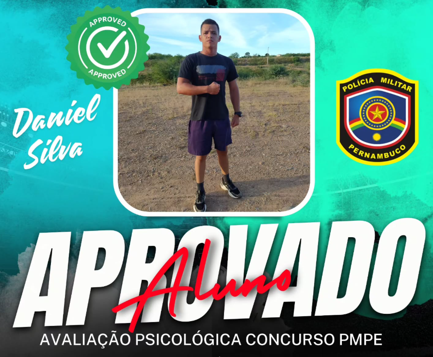 [Foto do Aluno Aprovado]