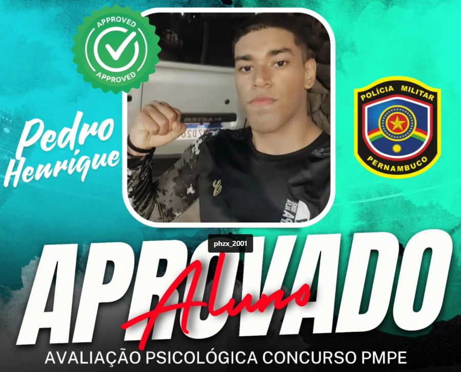 [Foto da Aluna Aprovada]
