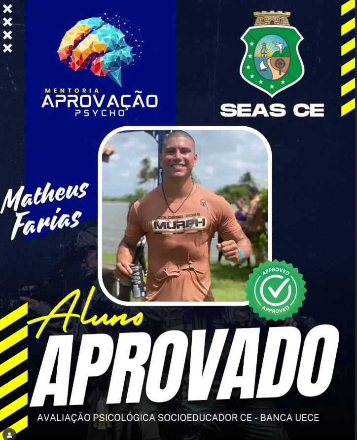 [Foto da Aluna Aprovada]