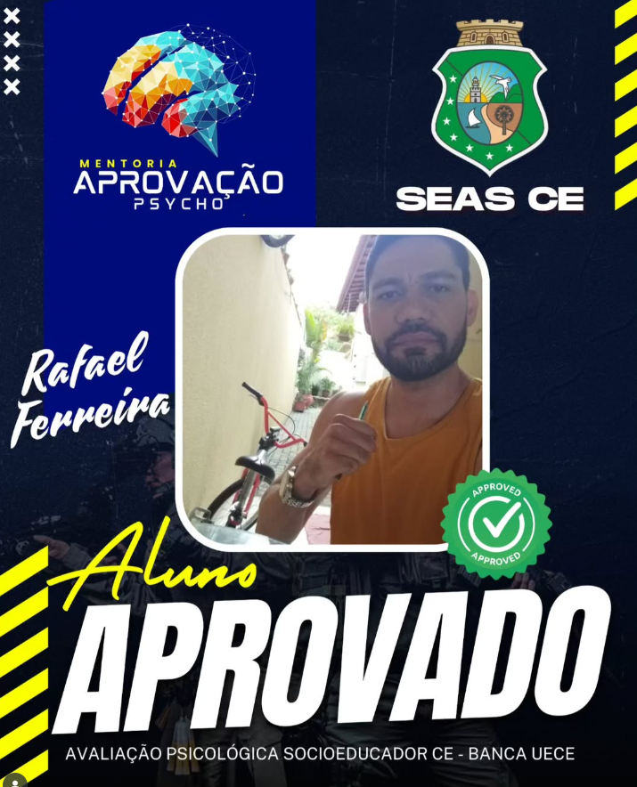 [Foto do Aluno Aprovado]