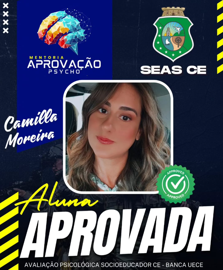 [Foto da Aluna Aprovada]